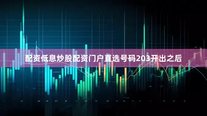 配资低息炒股配资门户直选号码203开出之后
