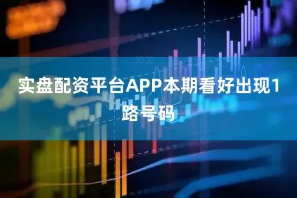 实盘配资平台APP本期看好出现1路号码