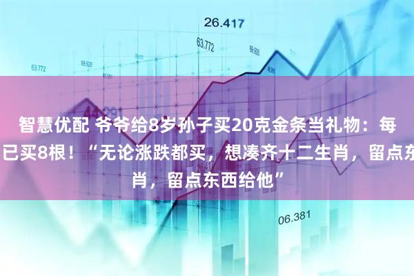 智慧优配 爷爷给8岁孙子买20克金条当礼物：每年都买，已买8根！“无论涨跌都买，想凑齐十二生肖，留点东西给他”